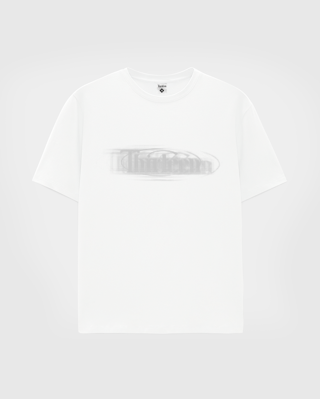BLURRED TEE (WHITE)
