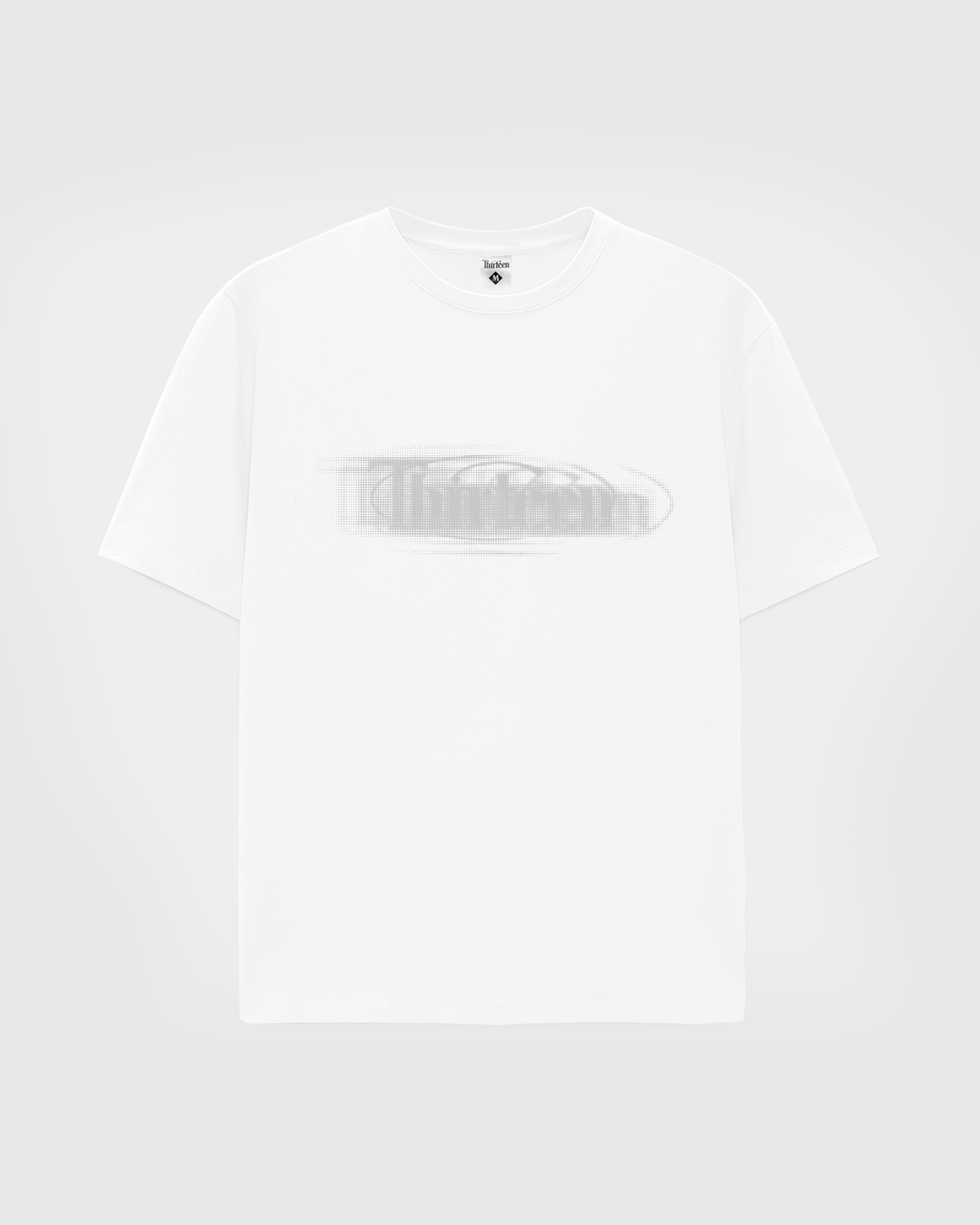 BLURRED TEE (WHITE)